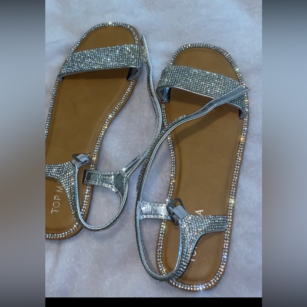 Sparkly sandals